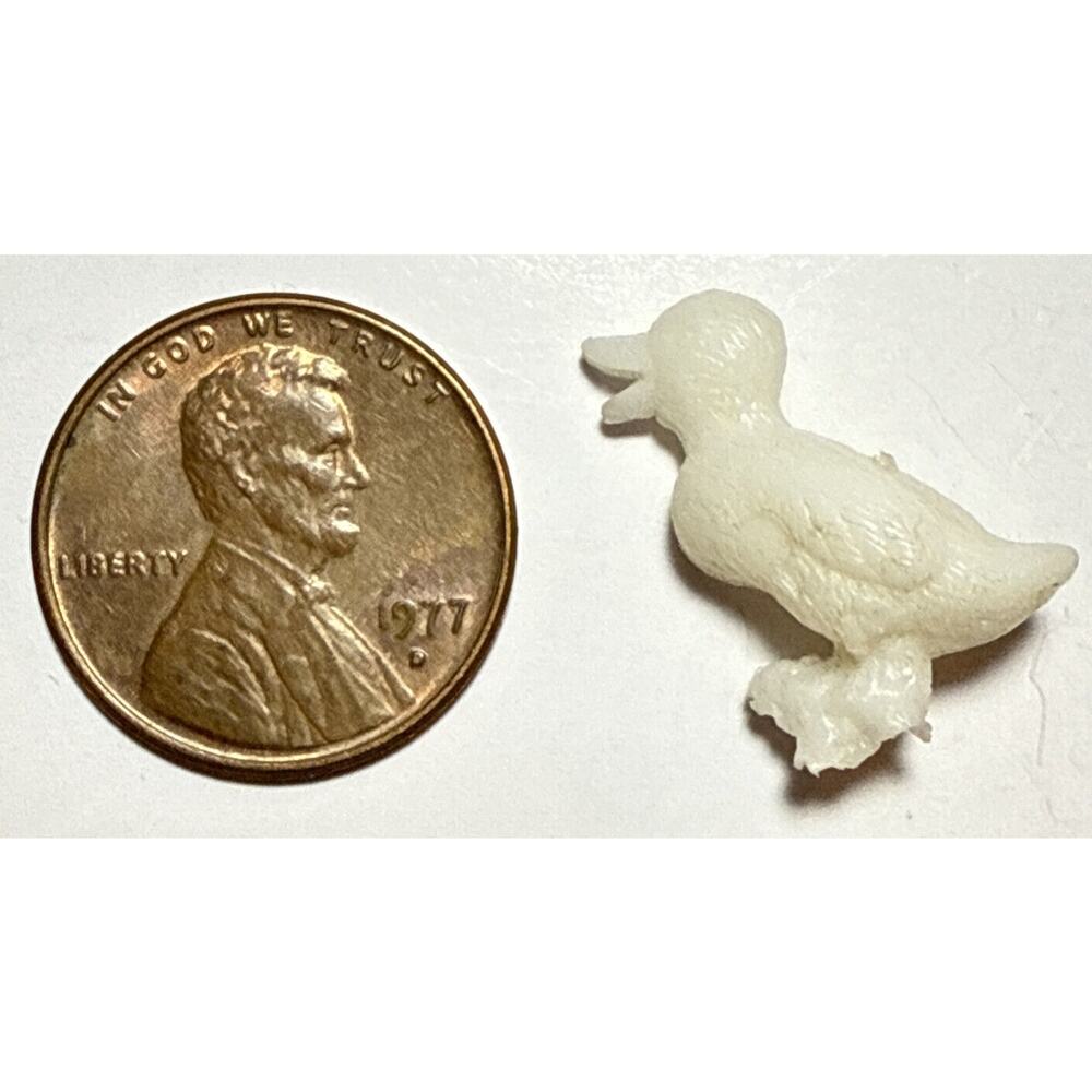 Vintage Cracker Jack Duck Celluloid Charm 1D